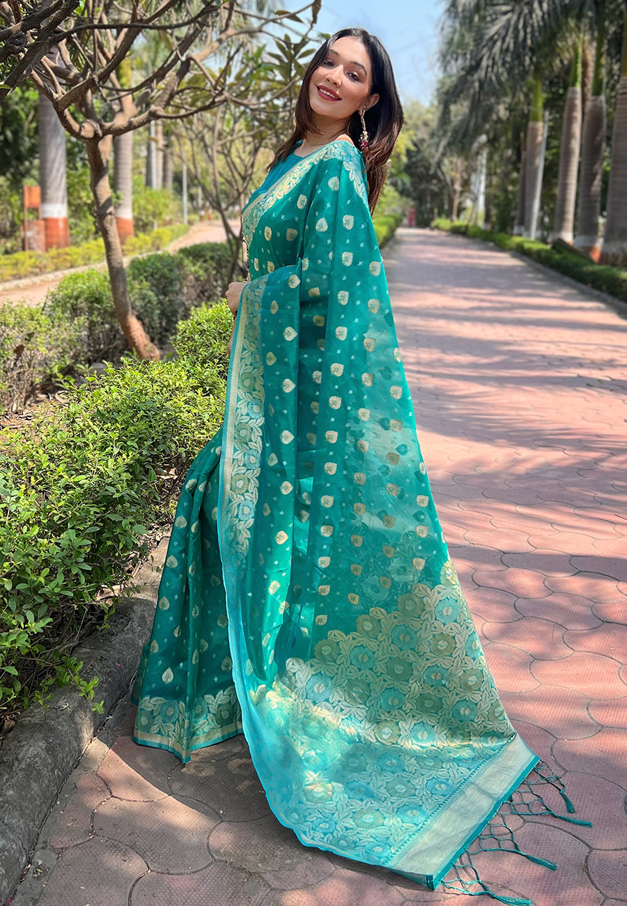 Organza Saree | An Ideal Pick for Weddings and Parties