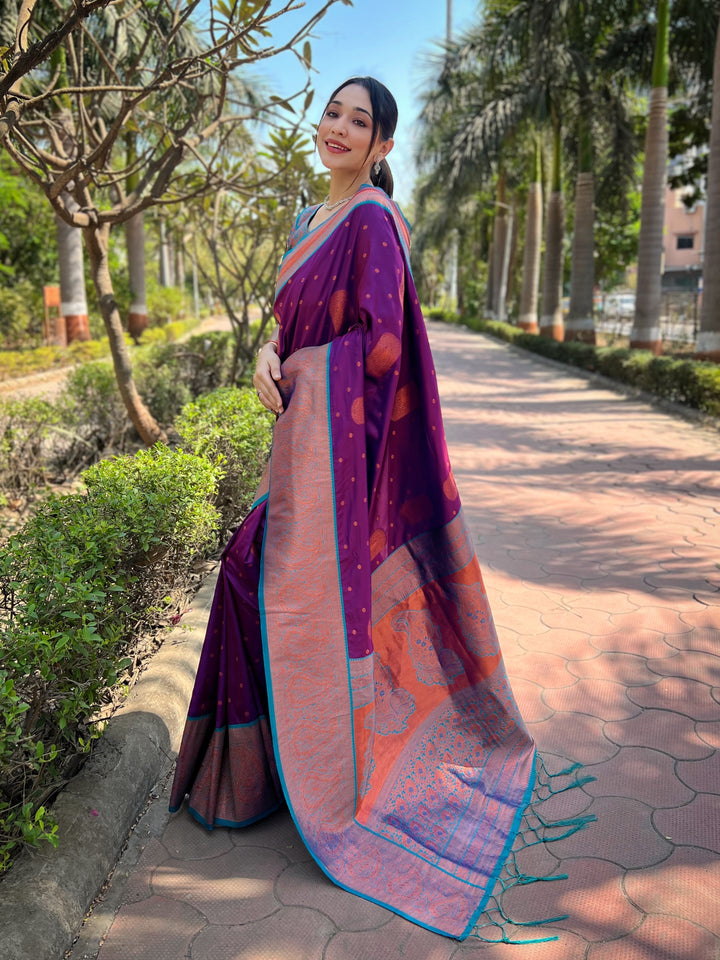 Radiant Soft Silk Saree with Blouse | Perfect for Special Celebrations