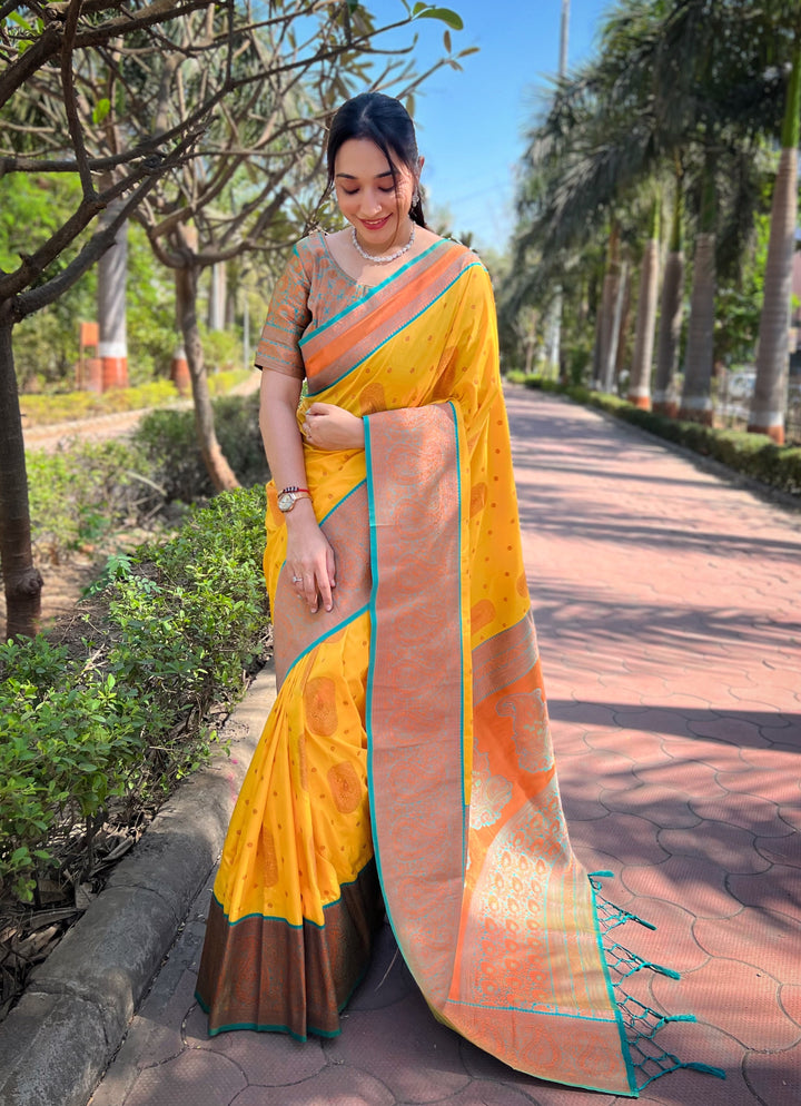 Radiant Soft Silk Saree with Blouse | Perfect for Special Celebrations