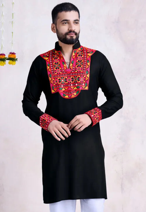 Kurta for Men | Traditional Ethnic Embroidered Kurta for Men