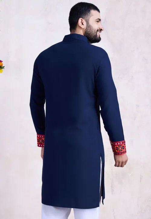 Kurta for Men | Traditional Ethnic Embroidered Kurta for Men