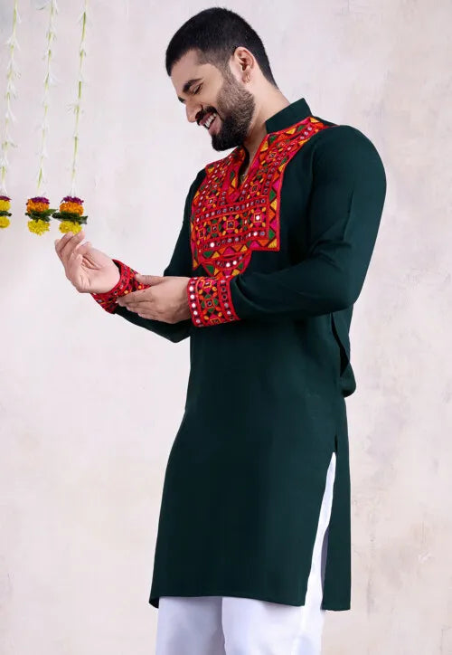 Kurta for Men | Traditional Ethnic Embroidered Kurta for Men