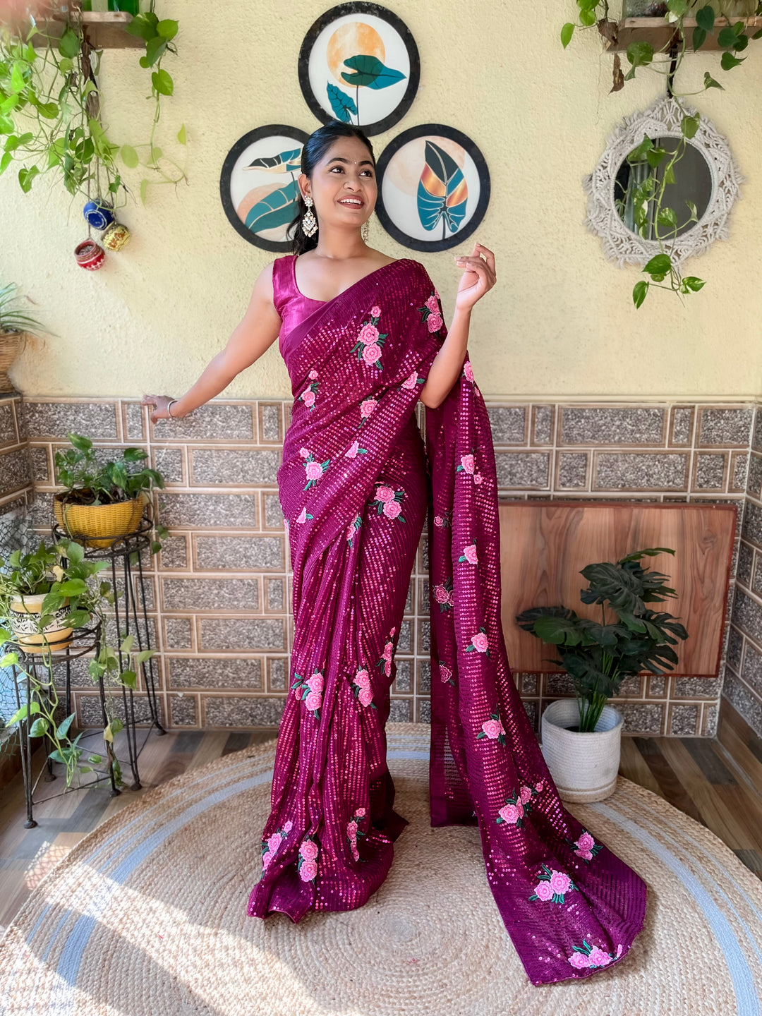 Stylish Georgette Saree | Designed for Grand Celebrations