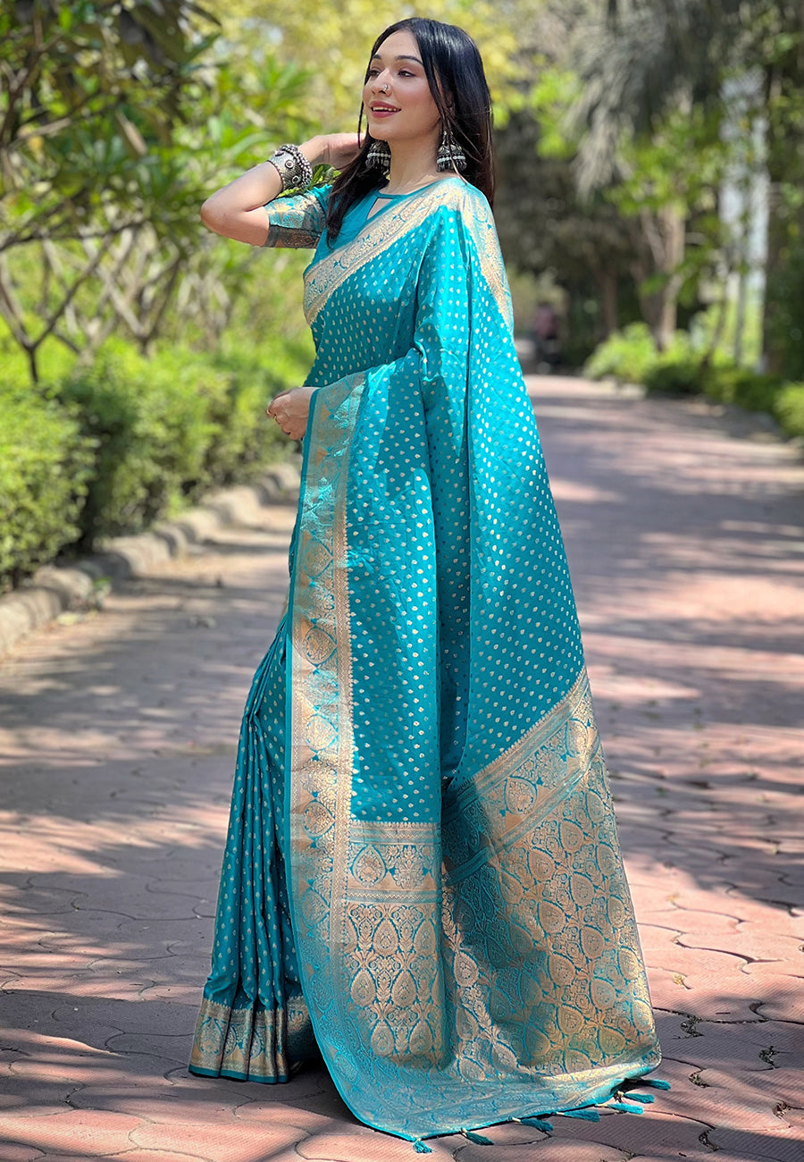 Banarasi Silk Saree | Woven Jari Designer | Perfect for Weddings & Events