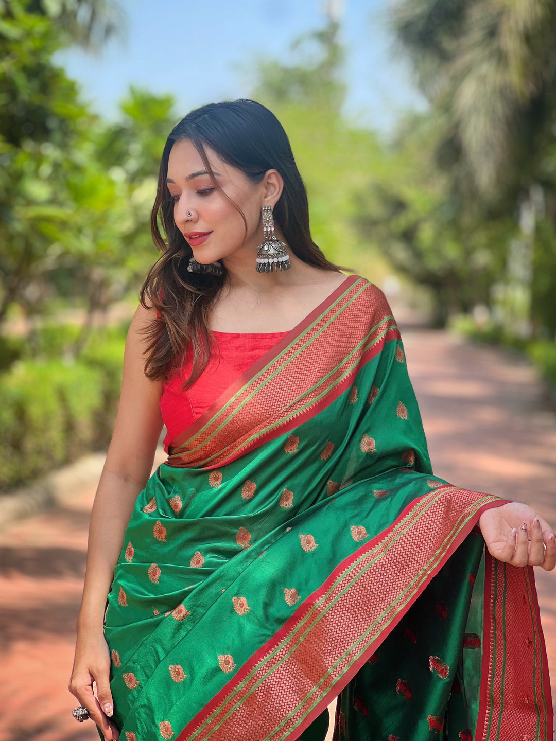 Paithani Silk Saree | Woven Designer Work for Special Events & Weddings