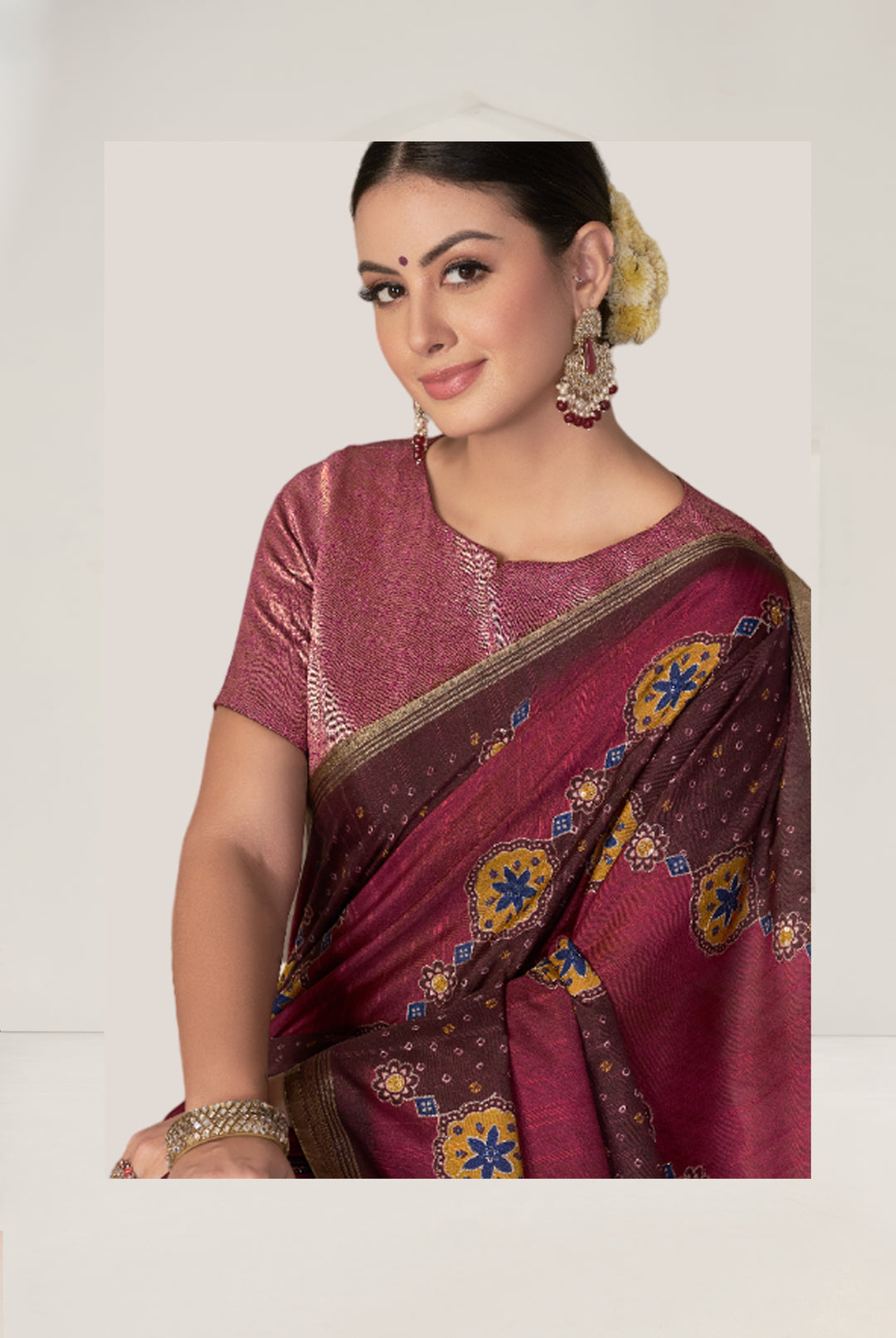 Elegant Rangkat Tussar Silk Saree | Banarasi Silk & Brocade for Events