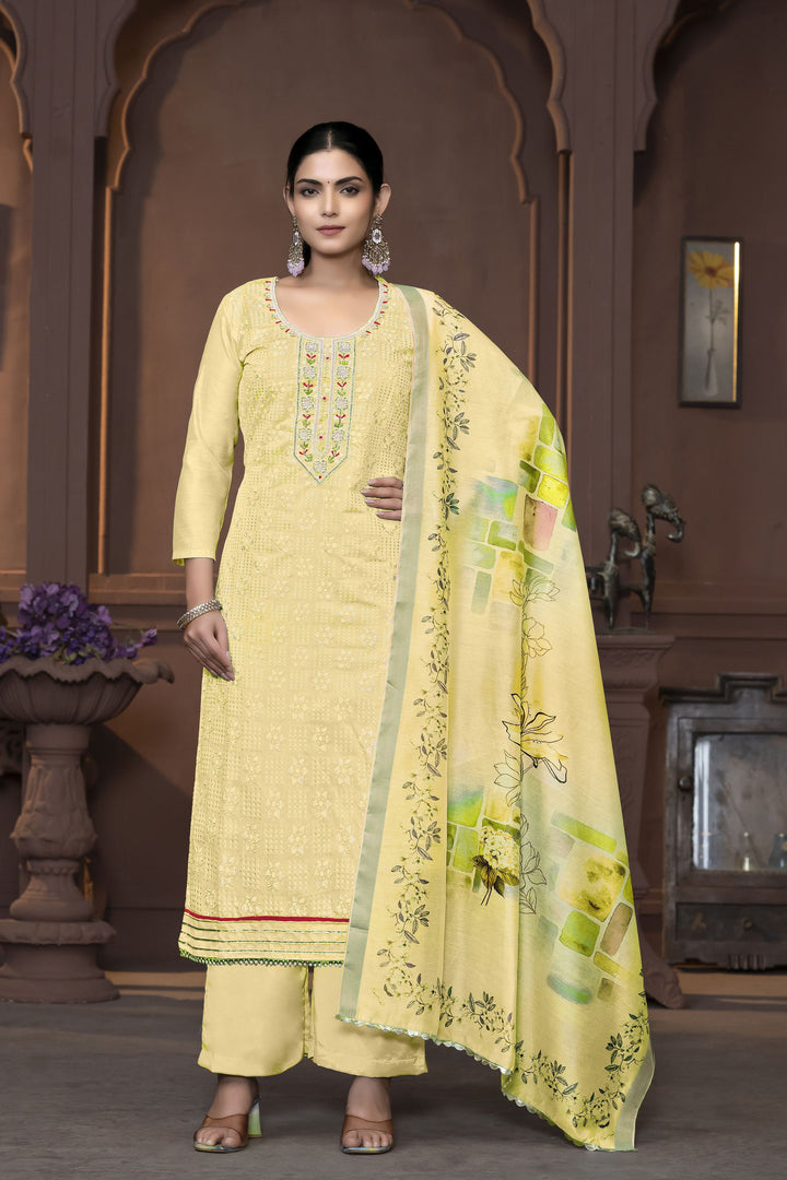 Elegant Modal Salwar Kameez with Intricate Embroidery | Perfect Ethnic Outfit for Women