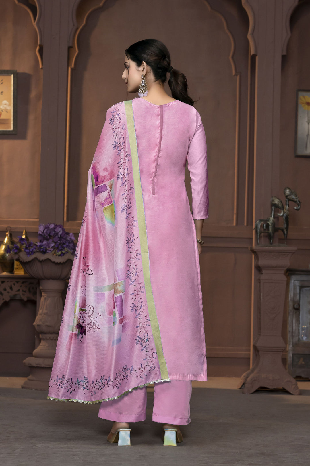 Elegant Modal Salwar Kameez with Intricate Embroidery | Perfect Ethnic Outfit for Women