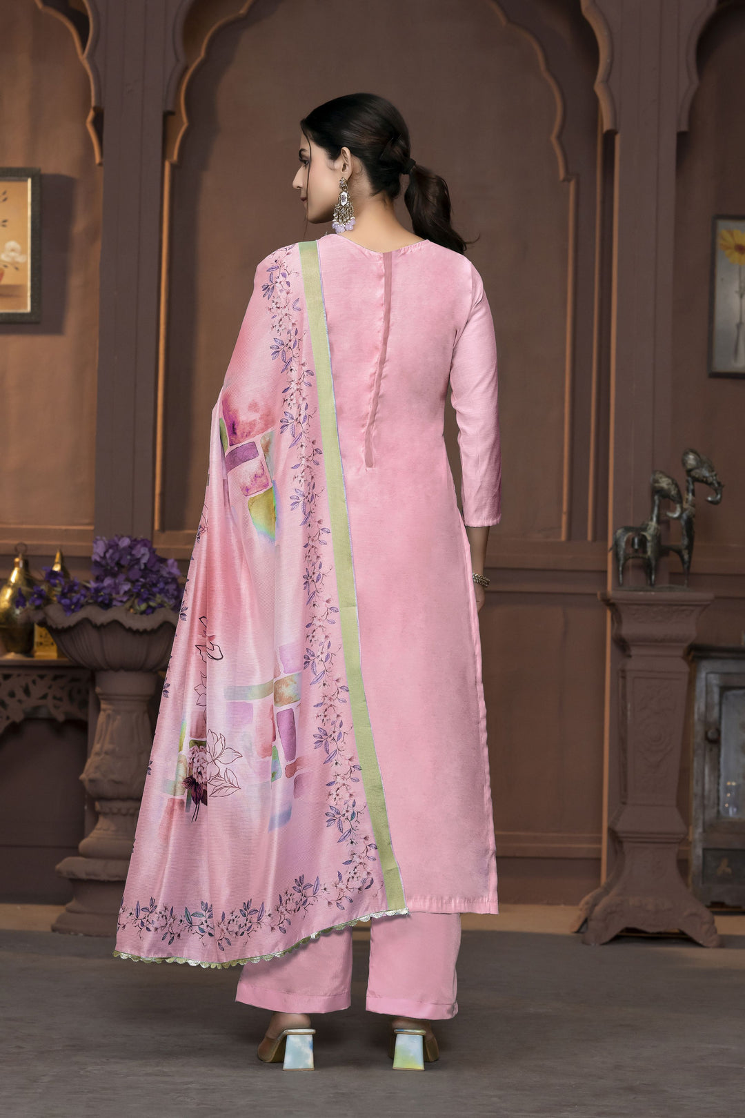 Elegant Modal Salwar Kameez with Intricate Embroidery | Perfect Ethnic Outfit for Women