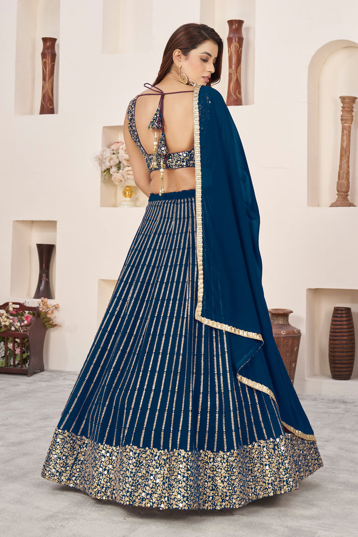 Gorgeous Georgette Lehenga with Dupatta | Perfect for Weddings and Celebrations