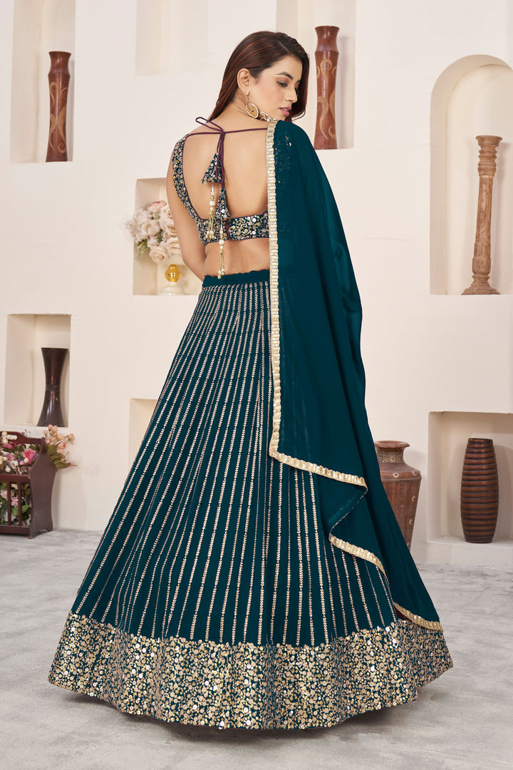 Gorgeous Georgette Lehenga with Dupatta | Perfect for Weddings and Celebrations