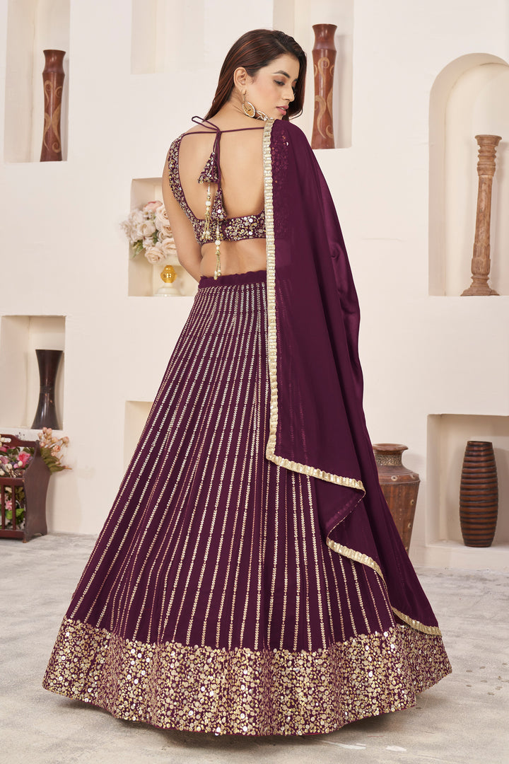 Gorgeous Georgette Lehenga with Dupatta | Perfect for Weddings and Celebrations