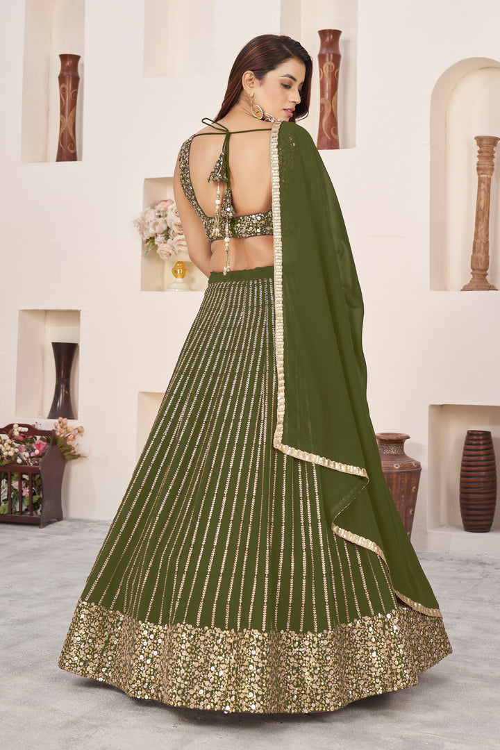 Gorgeous Georgette Lehenga with Dupatta | Perfect for Weddings and Celebrations