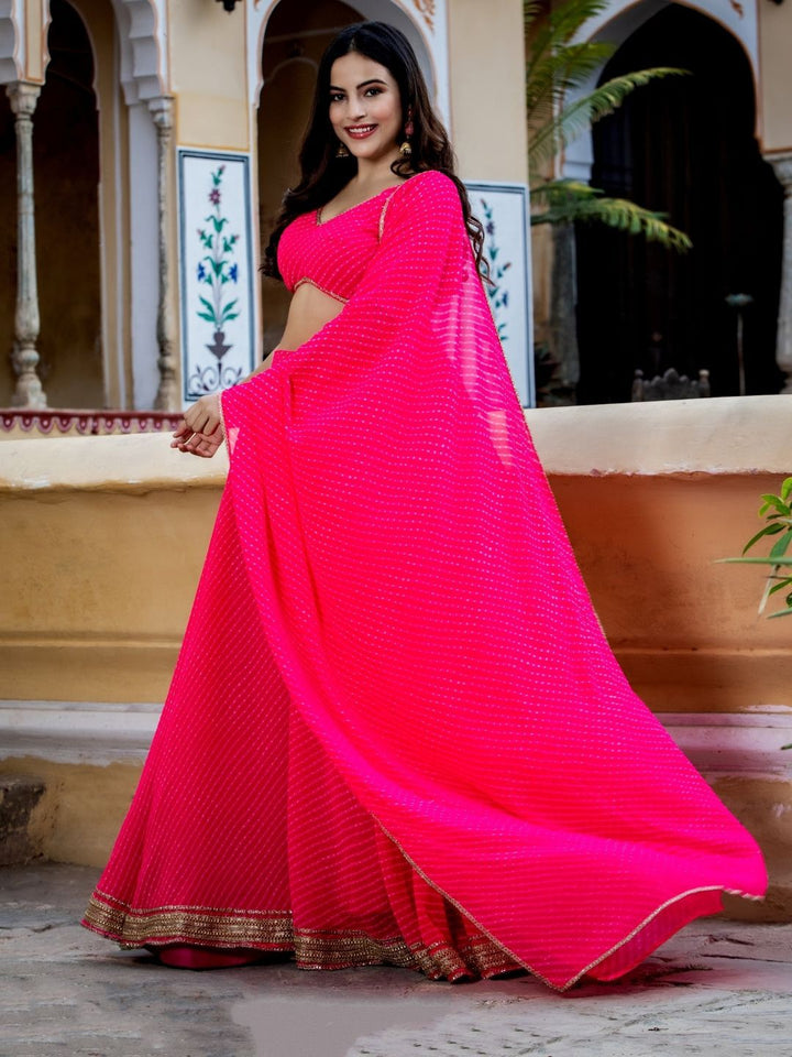 Exquisite Georgette Lehenga with Dupatta | Crafted for Timeless Elegance