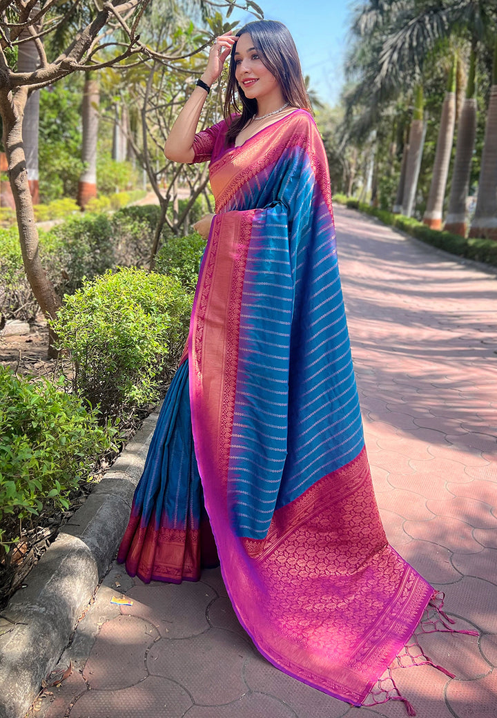 Breathtaking Soft Silk Saree with | Unmatched Beauty for Grand Occasions