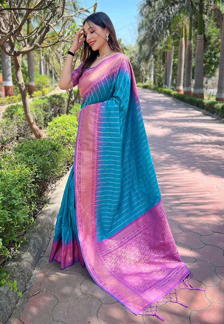 Breathtaking Soft Silk Saree with | Unmatched Beauty for Grand Occasions