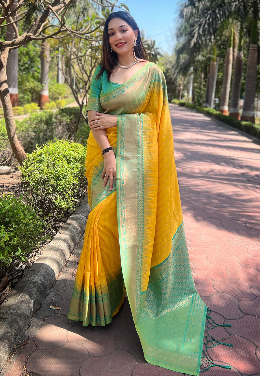 Breathtaking Soft Silk Saree with | Unmatched Beauty for Grand Occasions