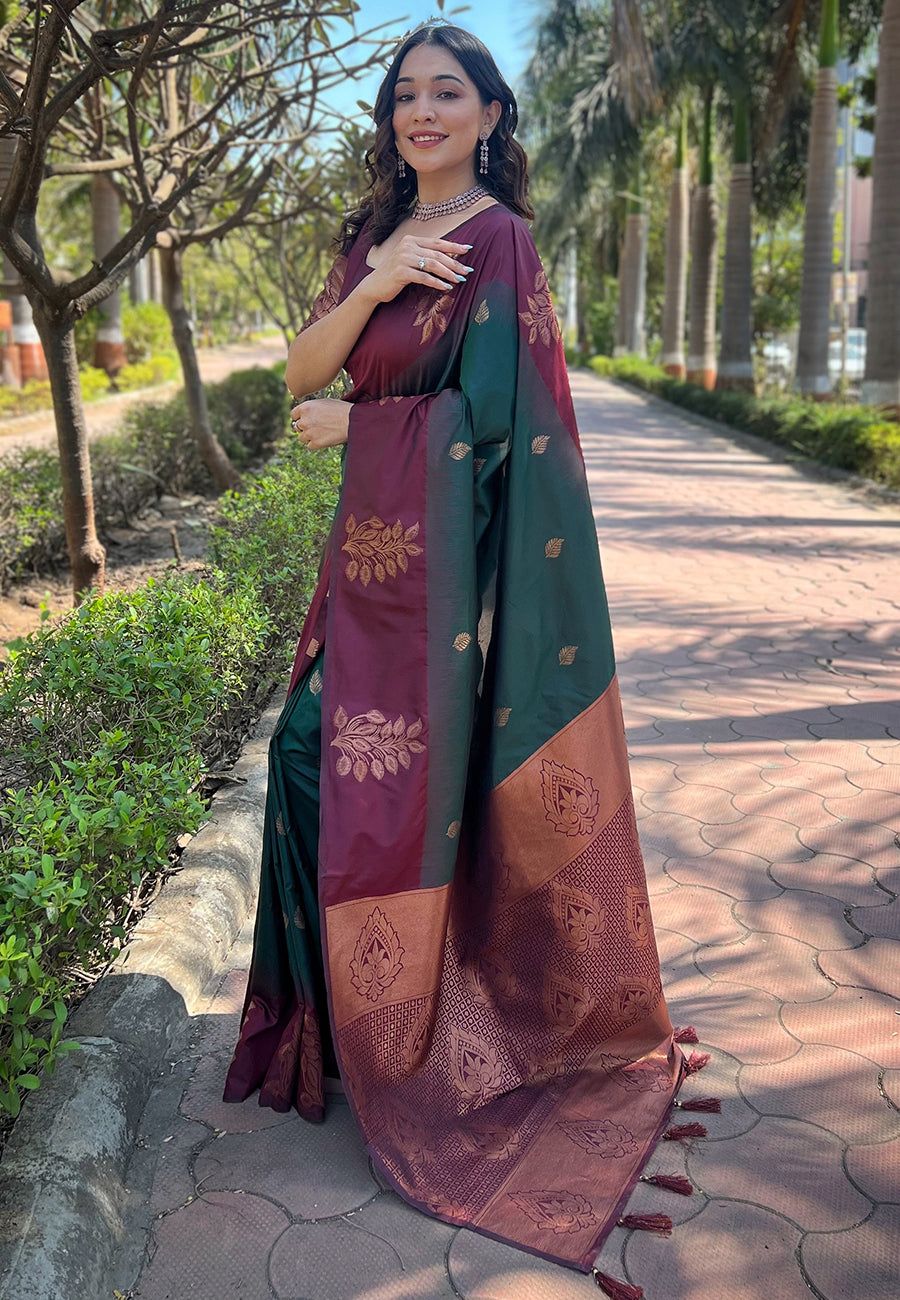 Radiant Soft Silk Saree with | Perfect for Special Celebrations