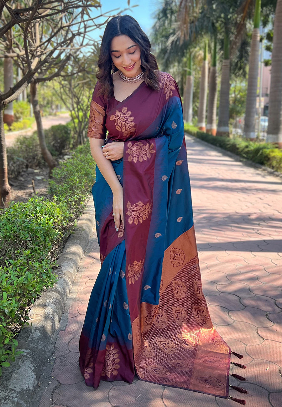 Radiant Soft Silk Saree with | Perfect for Special Celebrations