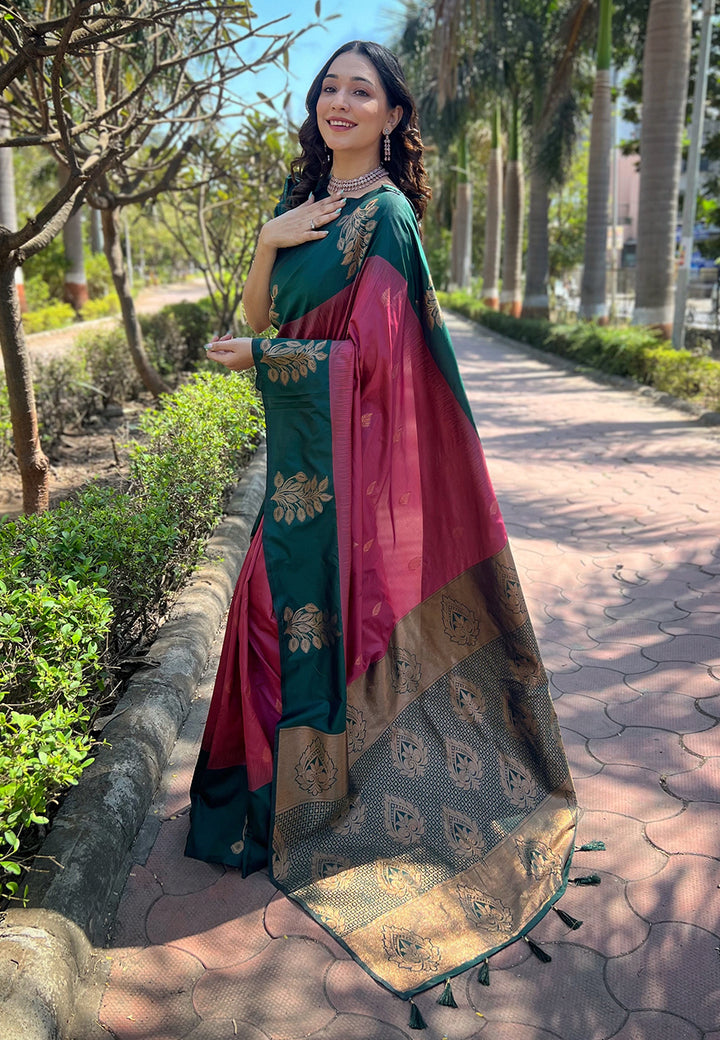 Radiant Soft Silk Saree with | Perfect for Special Celebrations