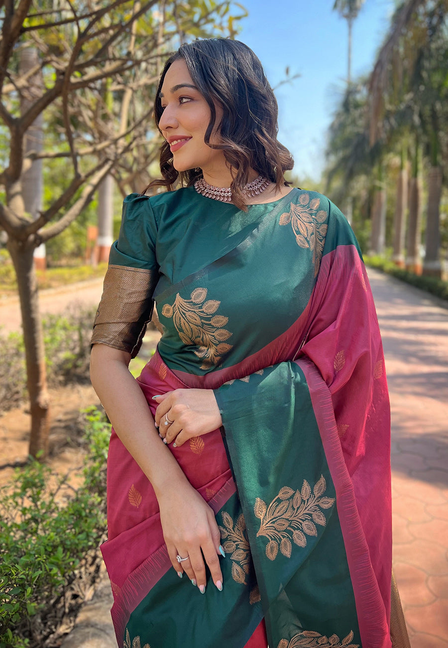 Radiant Soft Silk Saree with | Perfect for Special Celebrations