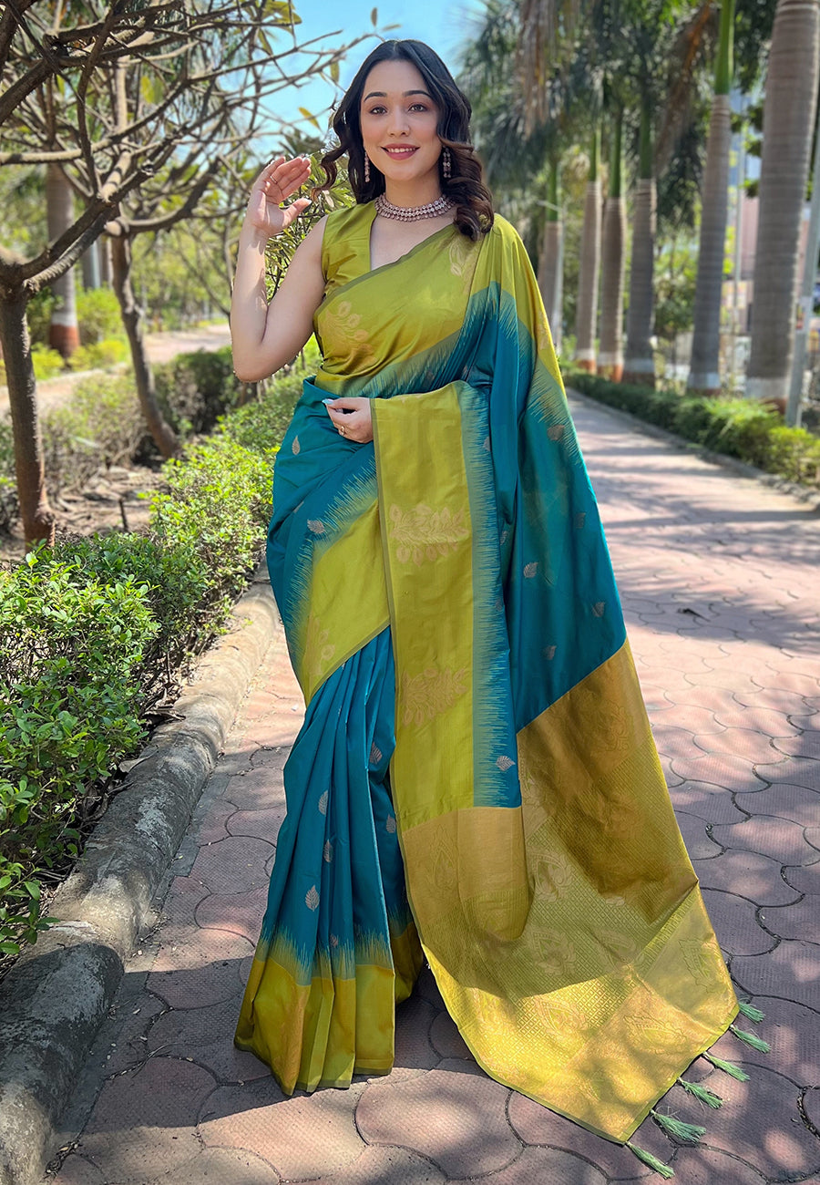 Radiant Soft Silk Saree with | Perfect for Special Celebrations