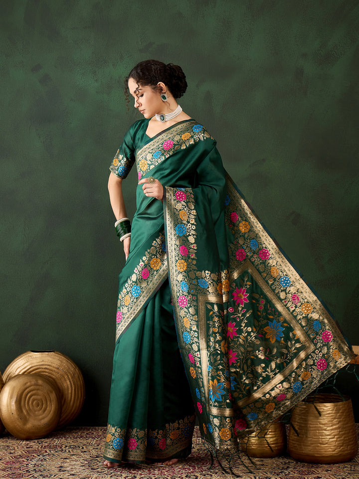 Charming Silk Saree with | An Exclusive Designer Masterpiece