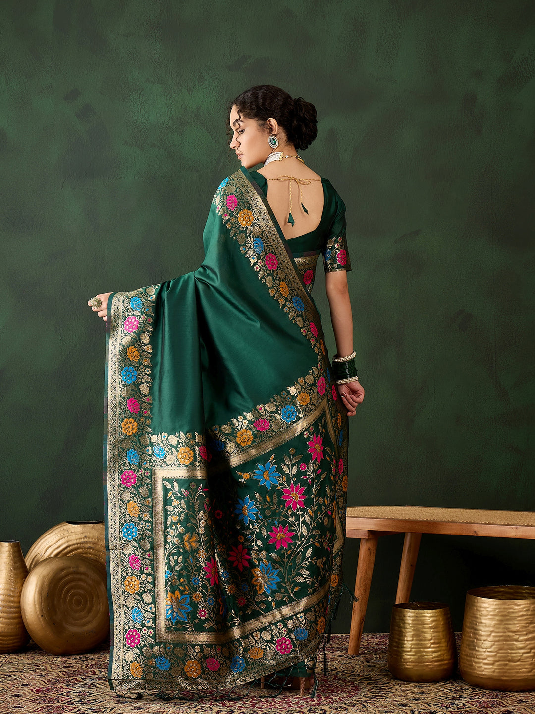 Charming Silk Saree with | An Exclusive Designer Masterpiece