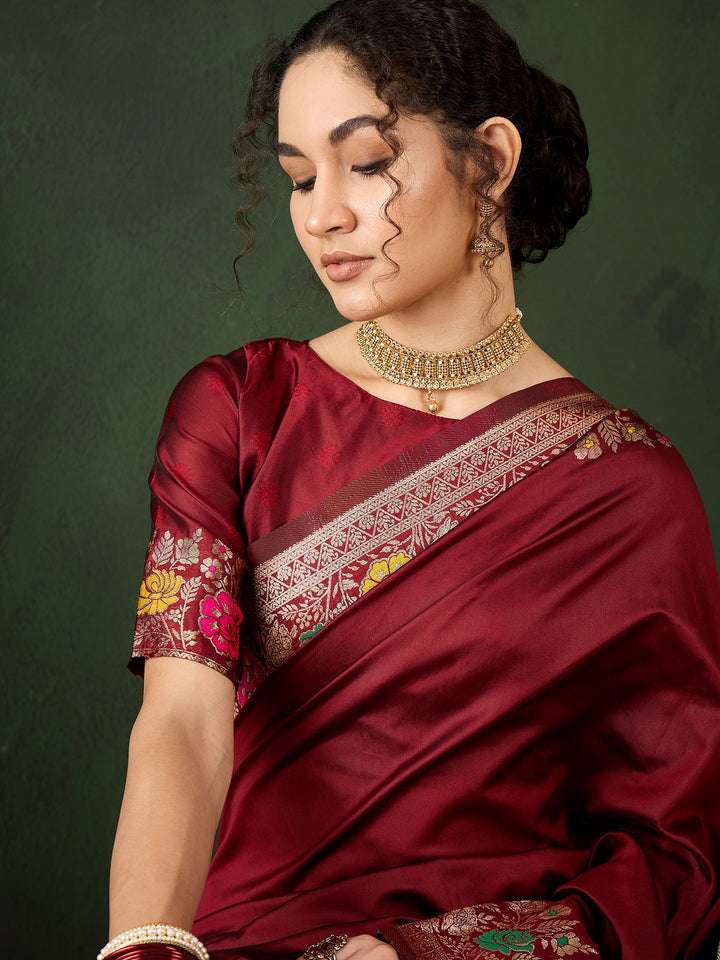 Charming Silk Saree with | An Exclusive Designer Masterpiece