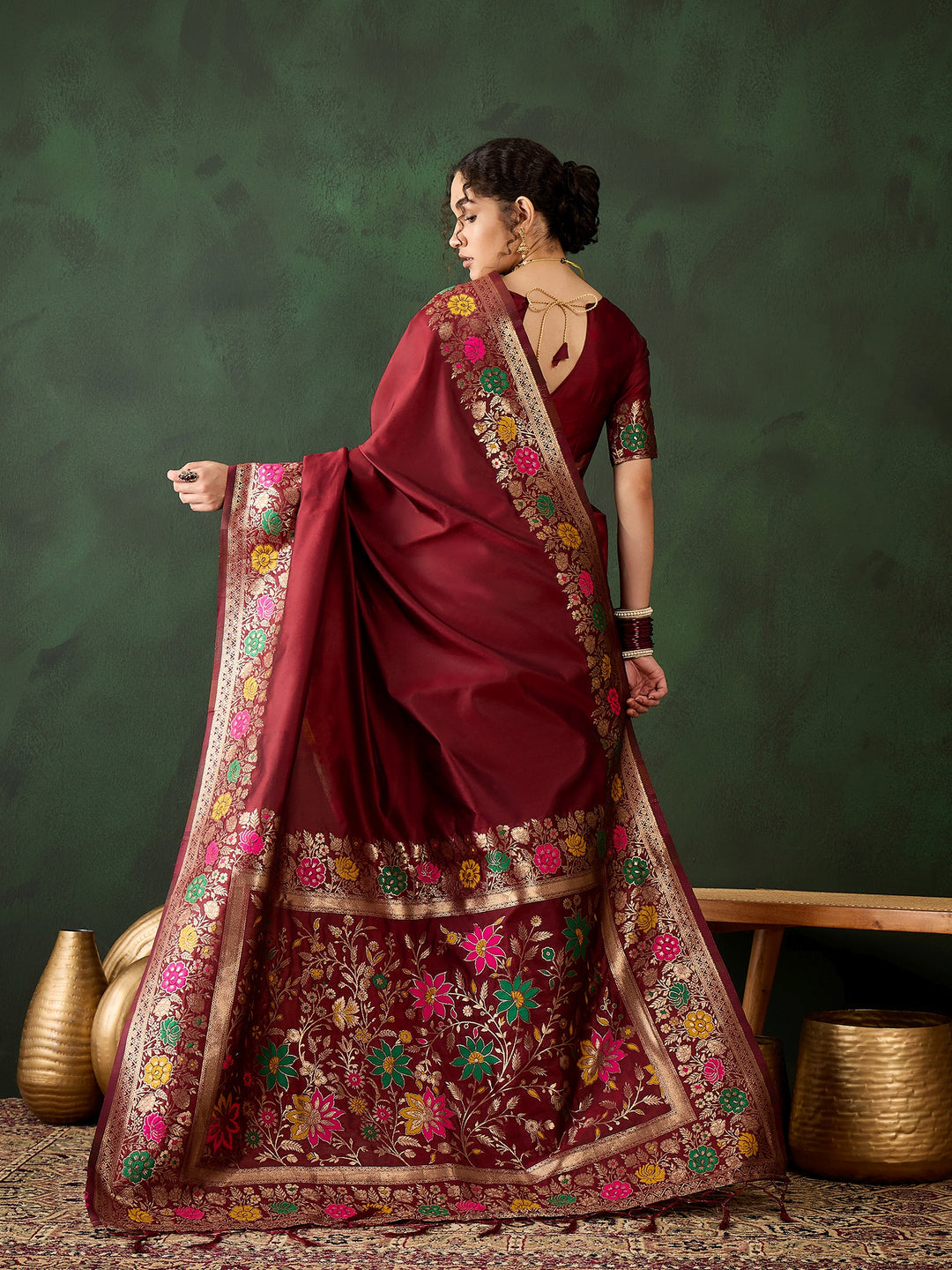 Charming Silk Saree with | An Exclusive Designer Masterpiece