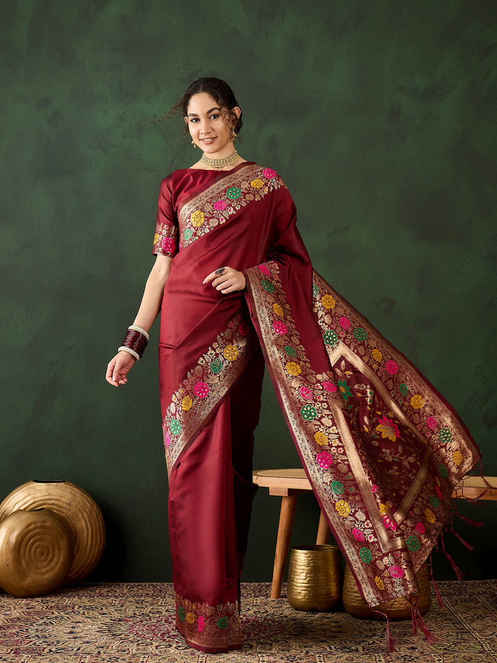 Charming Silk Saree with | An Exclusive Designer Masterpiece