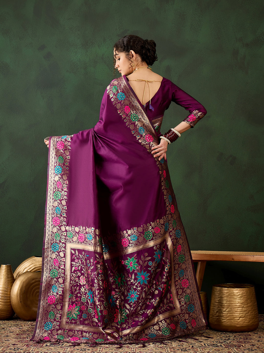 Charming Silk Saree with | An Exclusive Designer Masterpiece