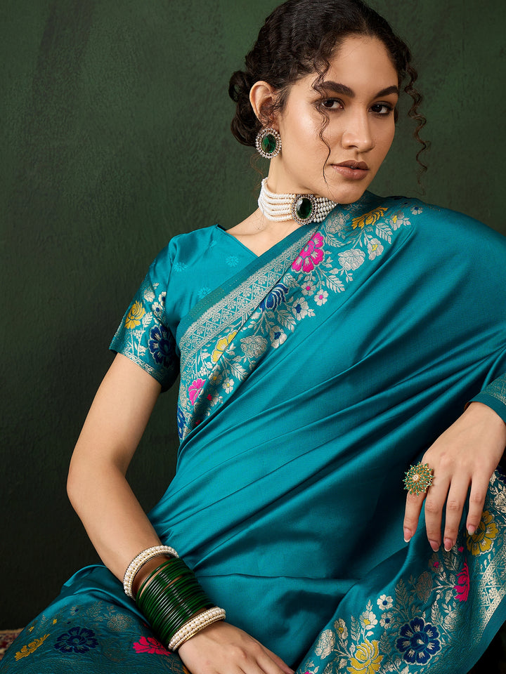 Charming Silk Saree with | An Exclusive Designer Masterpiece