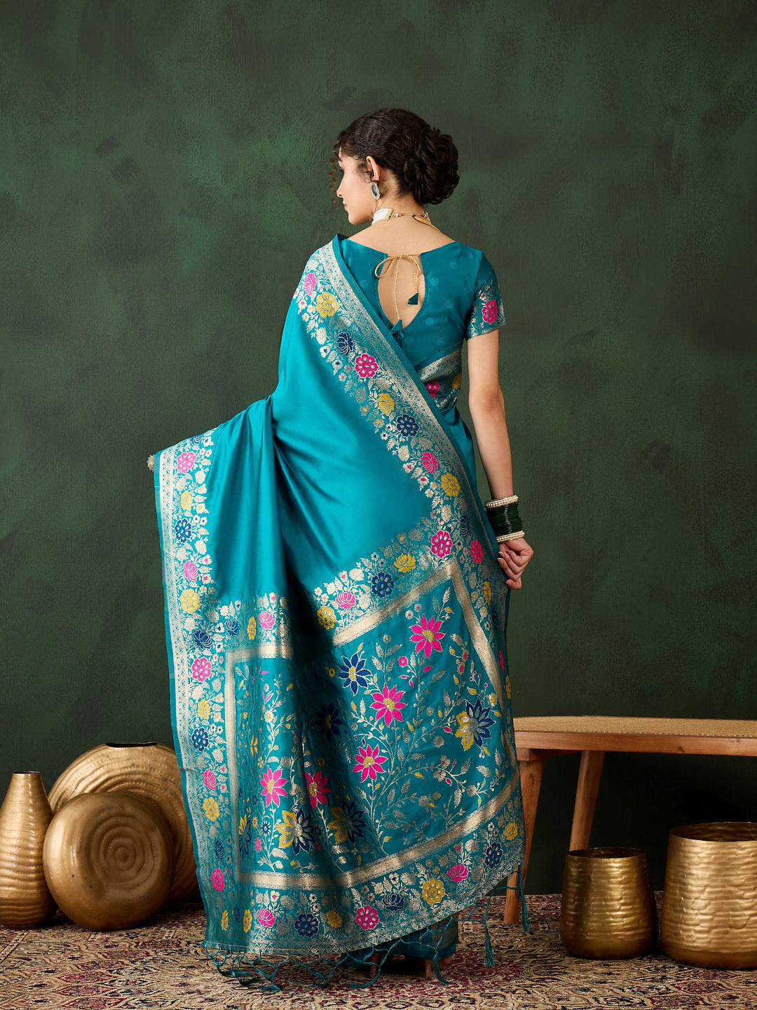 Charming Silk Saree with | An Exclusive Designer Masterpiece