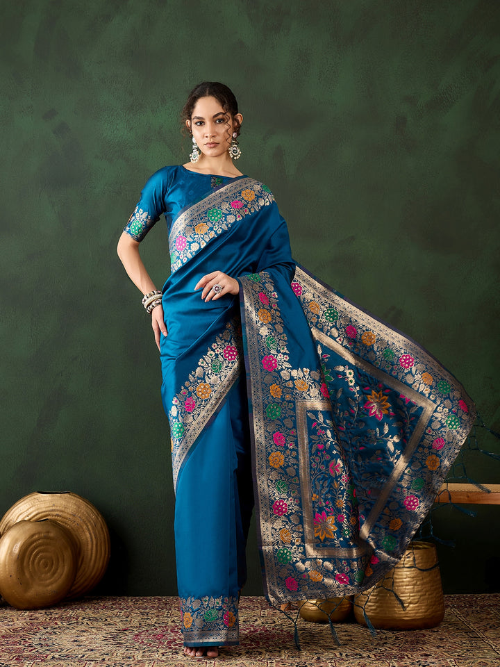 Charming Silk Saree with | An Exclusive Designer Masterpiece