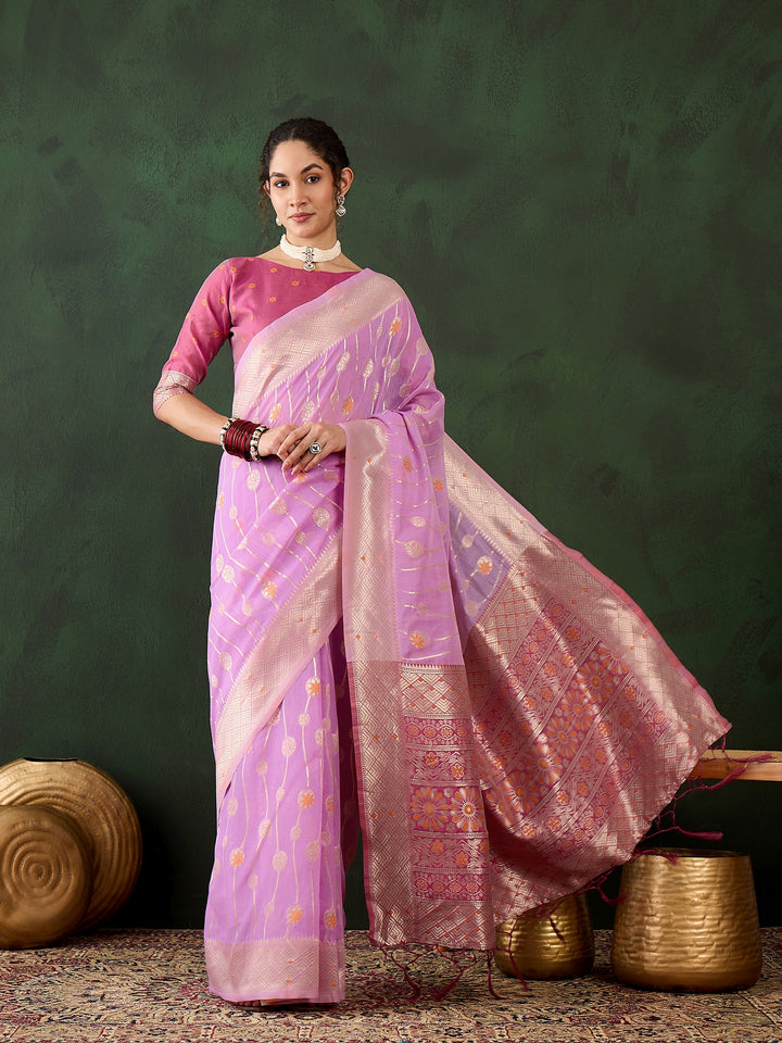 Radiant Poly Cotton Saree with | A Graceful Addition to Your Wardrobe