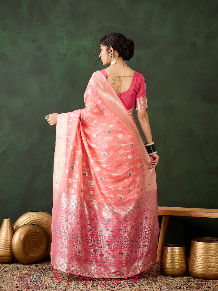 Radiant Poly Cotton Saree with | A Graceful Addition to Your Wardrobe