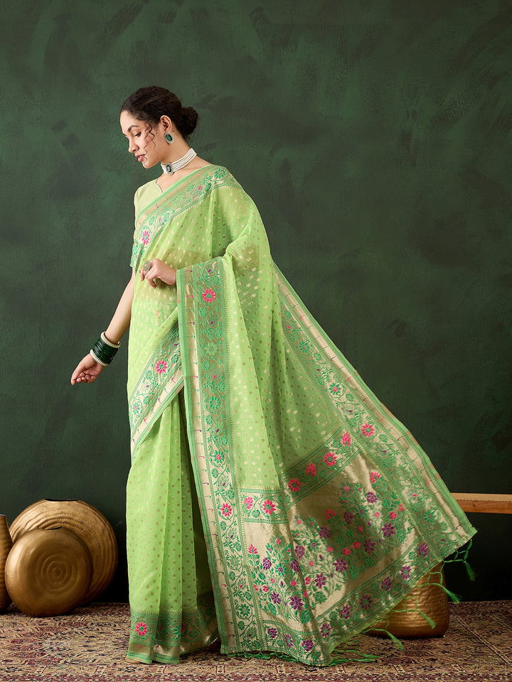 Charming Poly Cotton Saree with | Crafted for Timeless Elegance