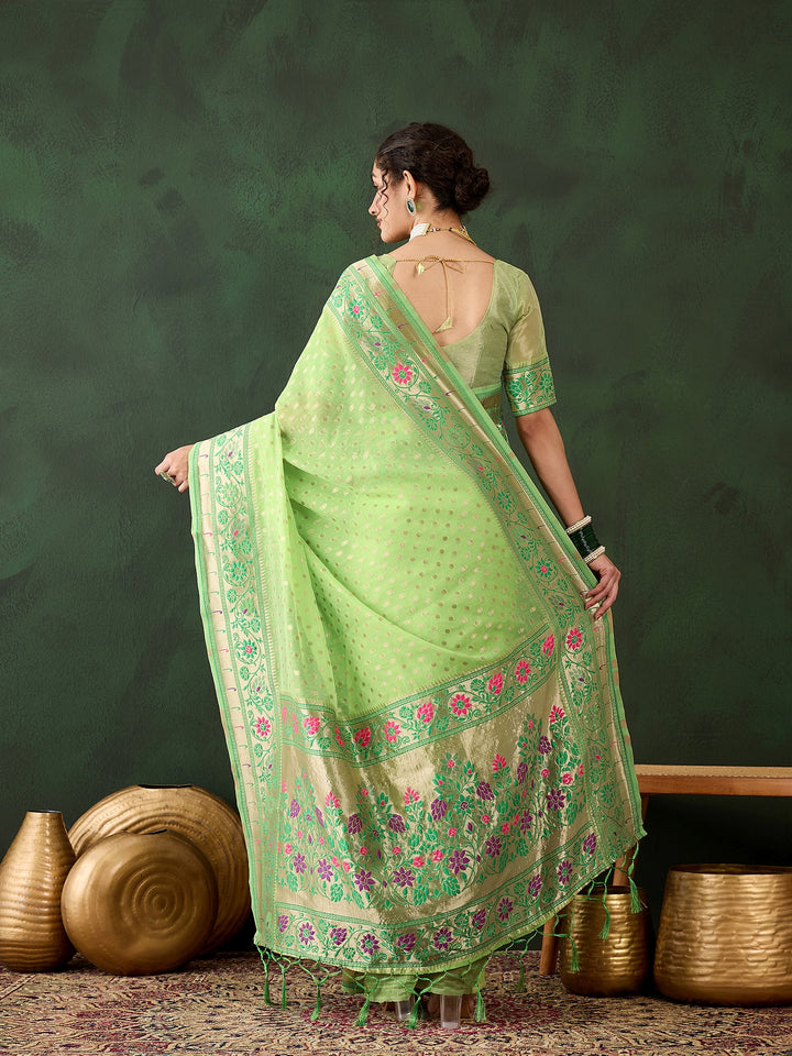 Charming Poly Cotton Saree with | Crafted for Timeless Elegance