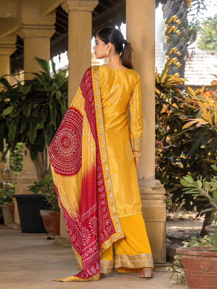 Exquisite Chinon Salwar Kameez with Elegant Embroidery | Perfect for Festive Wear