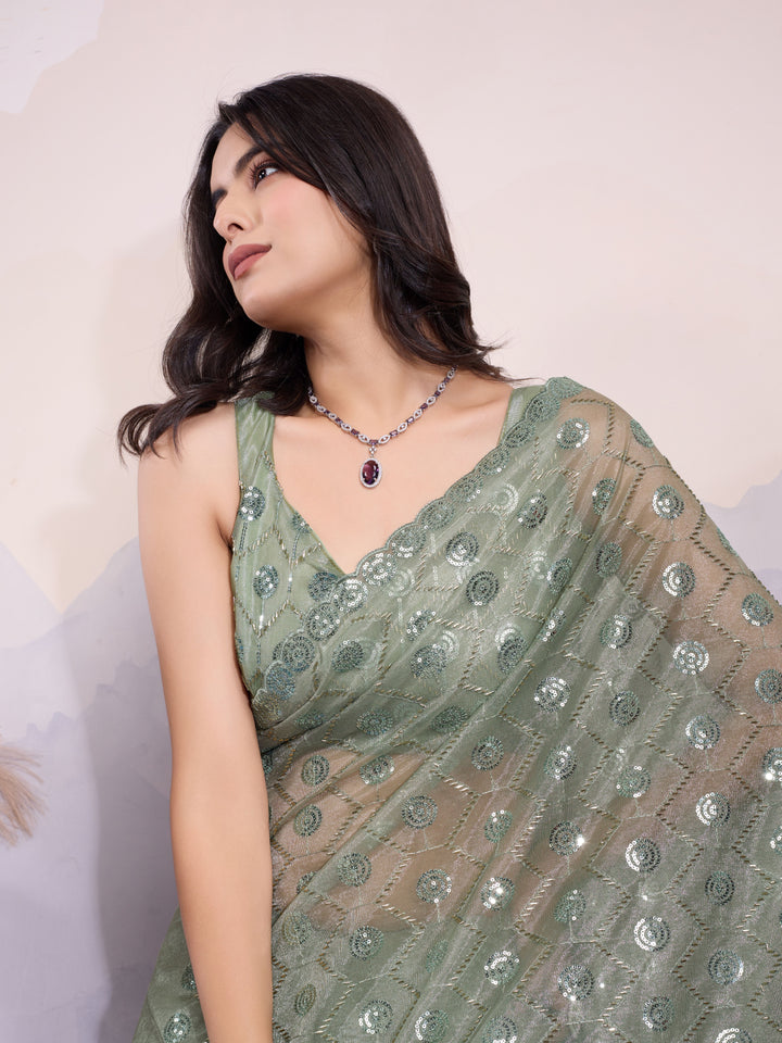 Stunning Twill Net Saree with | Unmatched Beauty for Grand Occasions