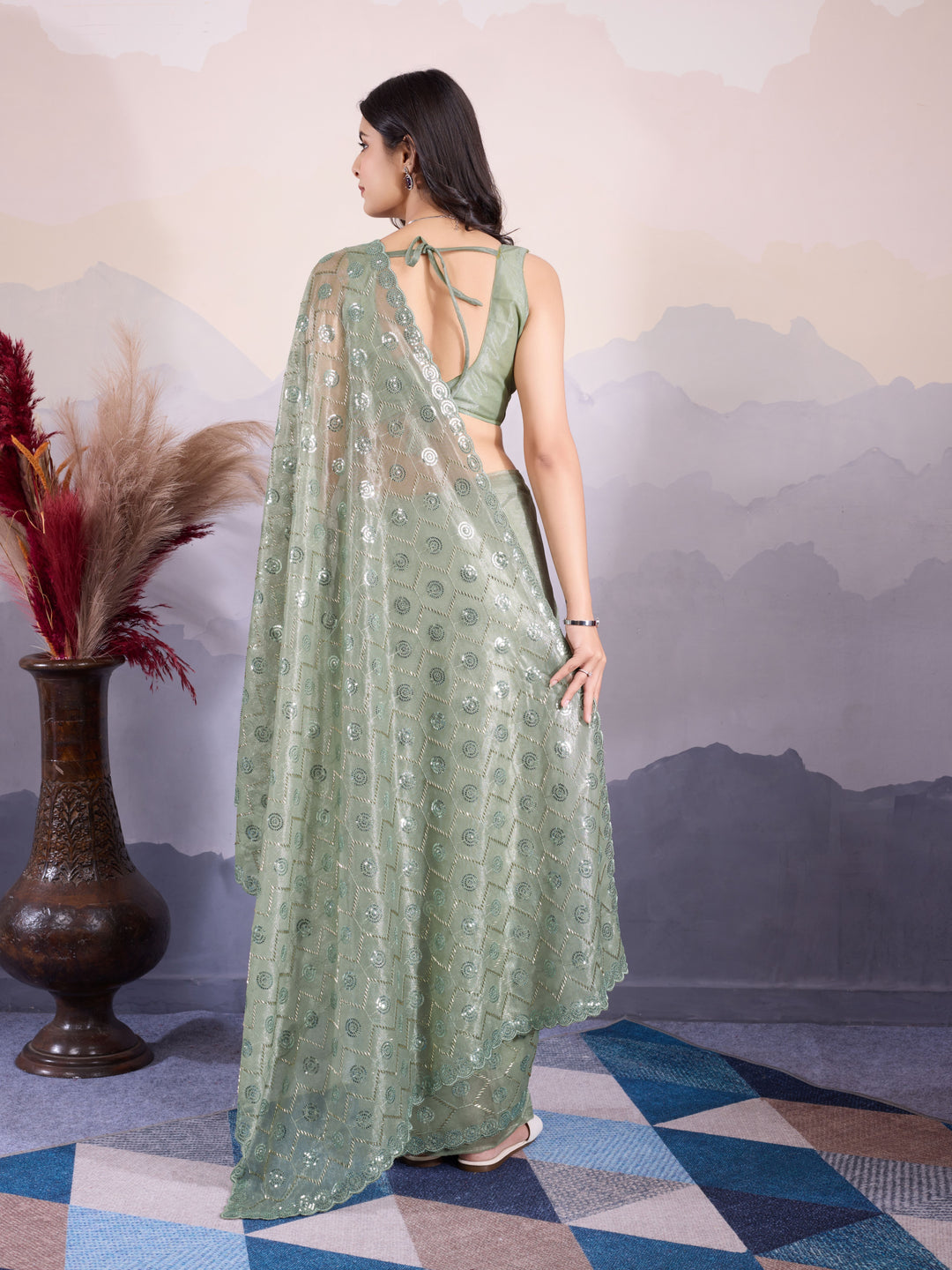 Stunning Twill Net Saree with | Unmatched Beauty for Grand Occasions