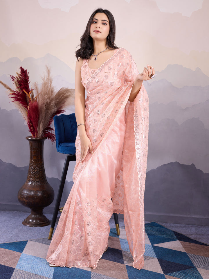 Stunning Twill Net Saree with | Unmatched Beauty for Grand Occasions