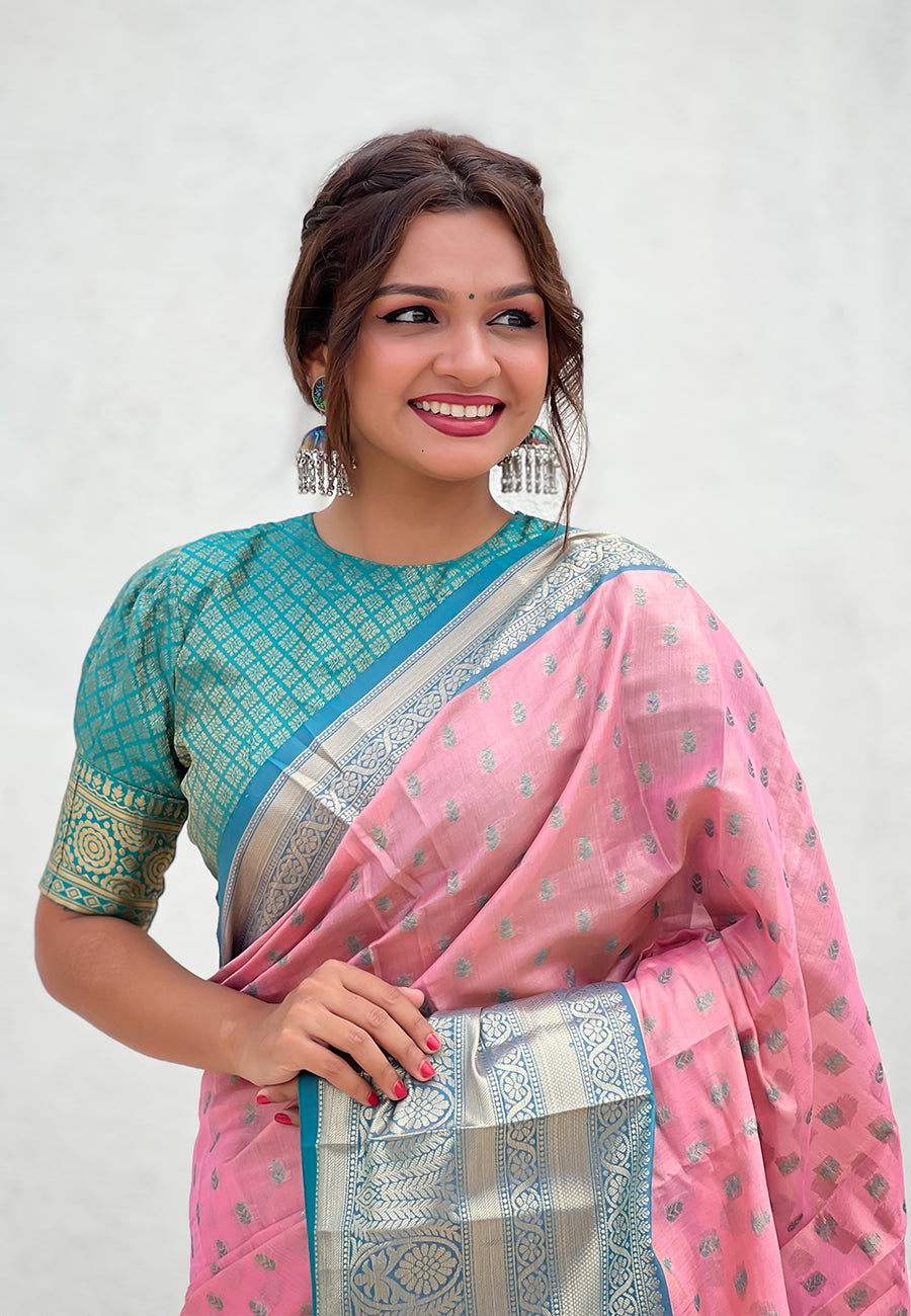 Tissue Silk Saree | Lightweight and Comfortable Saree with Premium Work