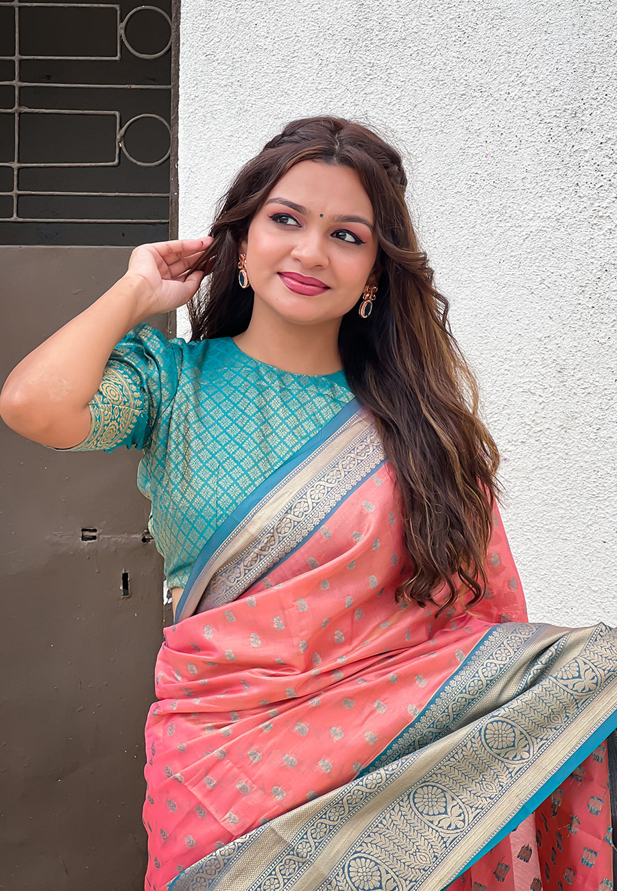 Tissue Silk Saree | Lightweight and Comfortable Saree with Premium Work