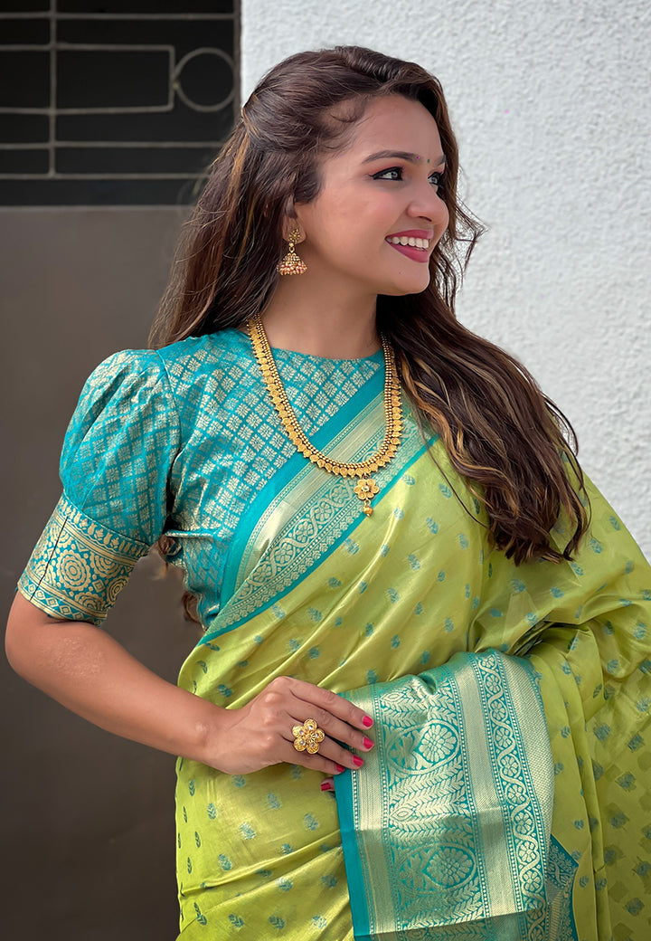 Tissue Silk Saree | Lightweight and Comfortable Saree with Premium Work