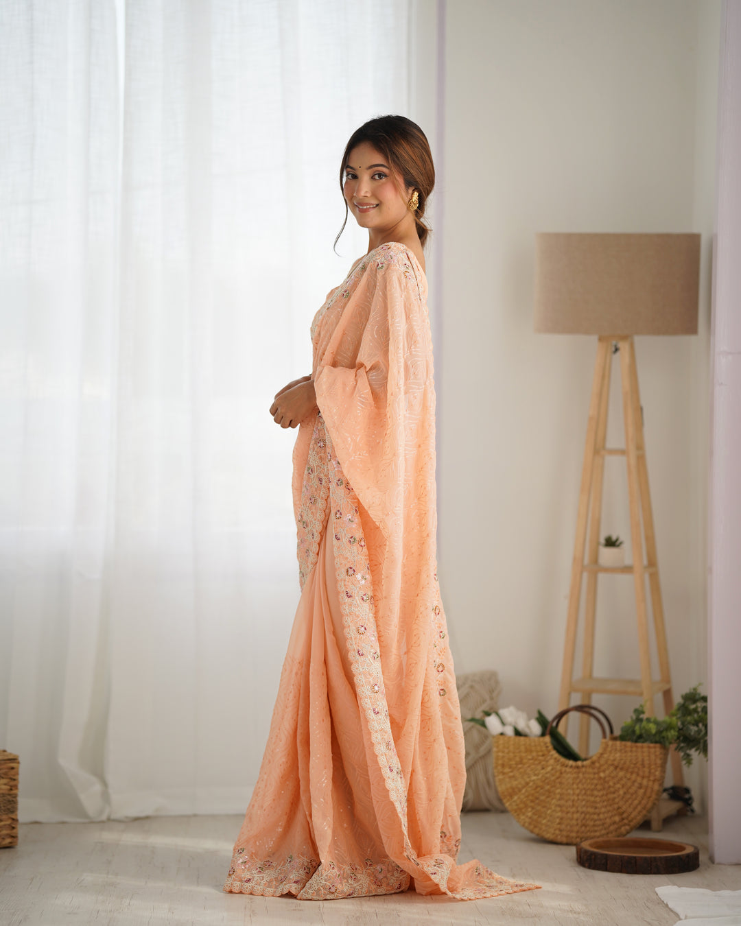 Stunning Georgette Saree | Elegance Redefined for Weddings