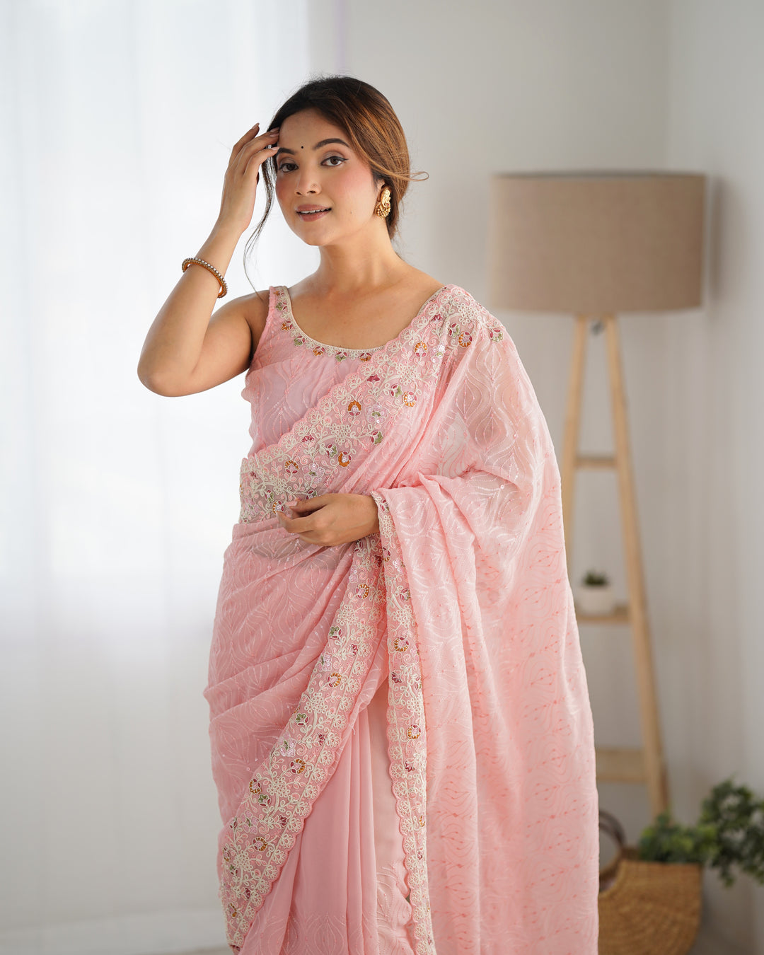 Stunning Georgette Saree | Elegance Redefined for Weddings