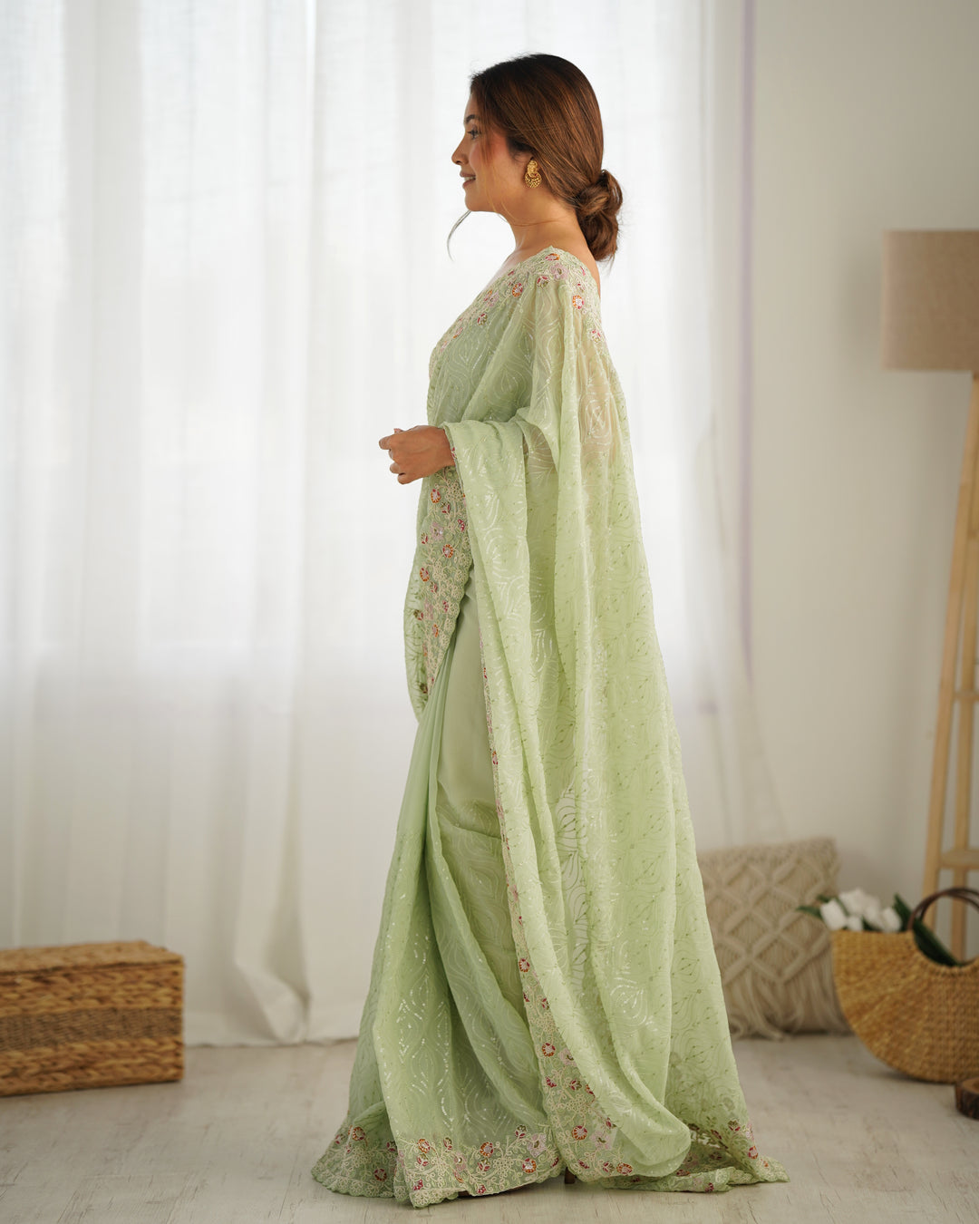 Stunning Georgette Saree | Elegance Redefined for Weddings