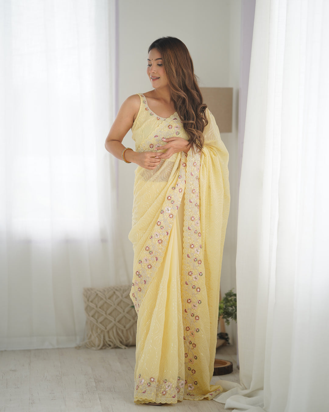 Stunning Georgette Saree | Elegance Redefined for Weddings